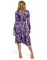 Suknelė moterims Makover K084, violetinė цена и информация | Suknelės | pigu.lt