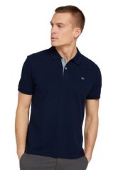 Tom Tailor vyriški polo marškiniai, mėlyni kaina ir informacija | Vyriški marškinėliai | pigu.lt