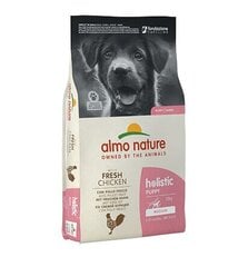 Almo Nature Holistic Maintenance Puppy для щенков размера M, с курицей, 12 кг цена и информация | Сухой корм для собак | pigu.lt