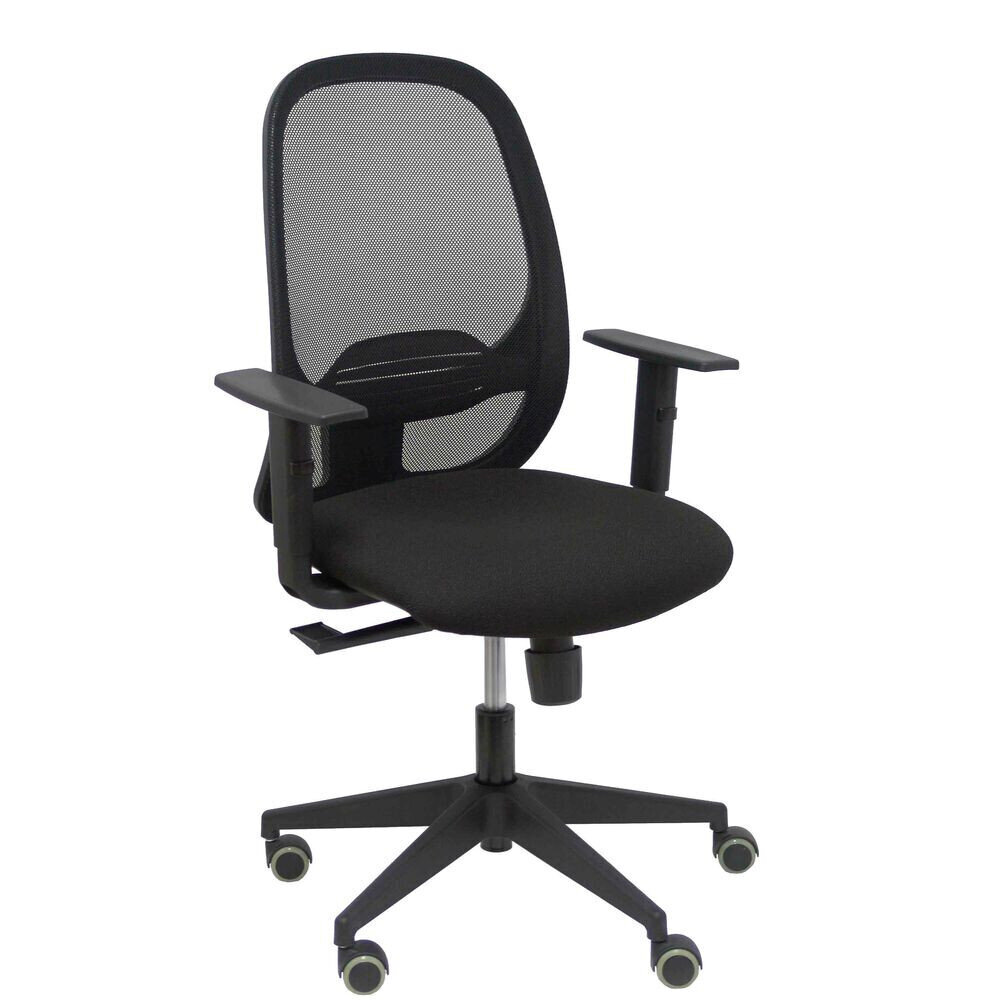 Biuro kėdė P&C Cilanco su porankiais, juoda kaina ir informacija | Biuro kėdės | pigu.lt