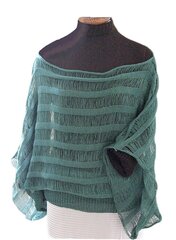 Туника-топ женская / льняная туника / льняная одежда натуральный зеленый цвет цена и информация | Туники | pigu.lt