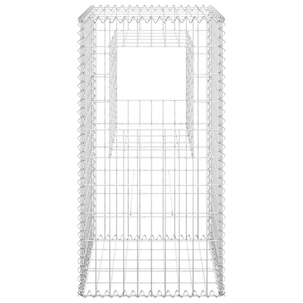 Gabiono krepšio kolona, 50x50x100cm, geležis kaina ir informacija | Tvoros ir jų priedai | pigu.lt