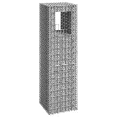 Gabiono krepšio kolona, 50x50x180cm, geležis kaina ir informacija | Tvoros ir jų priedai | pigu.lt