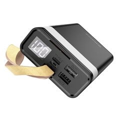 Повербанк Borofone BJ18 COOLMY 20000 мАч / 2 x USB, черный цена и информация | Зарядные устройства Power bank | pigu.lt