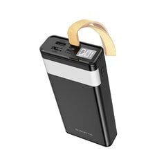 Повербанк Borofone BJ18 COOLMY 20000 мАч / 2 x USB, черный цена и информация | Зарядные устройства Power bank | pigu.lt