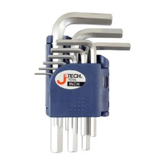 Šešiakampių raktų komplektas Jetech Tool 9 vnt. kaina ir informacija | Mechaniniai įrankiai | pigu.lt