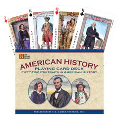 American History žaidimo kortos kaina ir informacija | Azartiniai žaidimai, pokeris | pigu.lt