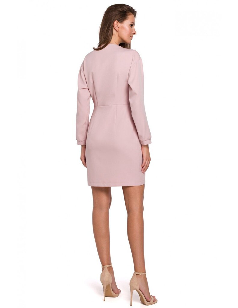 Suknelė moterims Makover K034, rožinė kaina ir informacija | Suknelės | pigu.lt