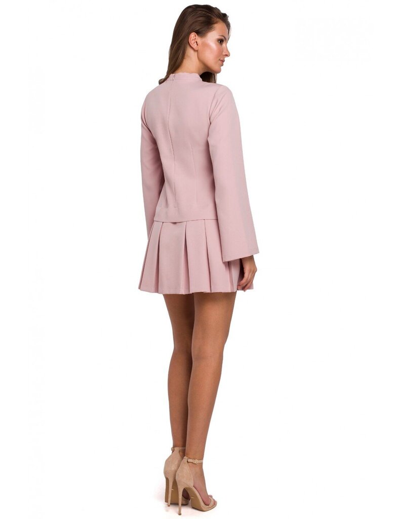 Suknelė moterims Makover K021, rožinė цена и информация | Suknelės | pigu.lt