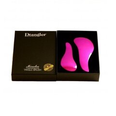 Plaukų šepečių rinkinys Dtangler Miraculous Pink Set kaina ir informacija | Šepečiai, šukos, žirklės | pigu.lt