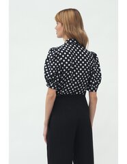 Блуза из вискозы в горошек - B134 цена и информация | Женские блузки, рубашки | pigu.lt