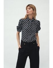 Блуза из вискозы в горошек - B134 цена и информация | Женские блузки, рубашки | pigu.lt