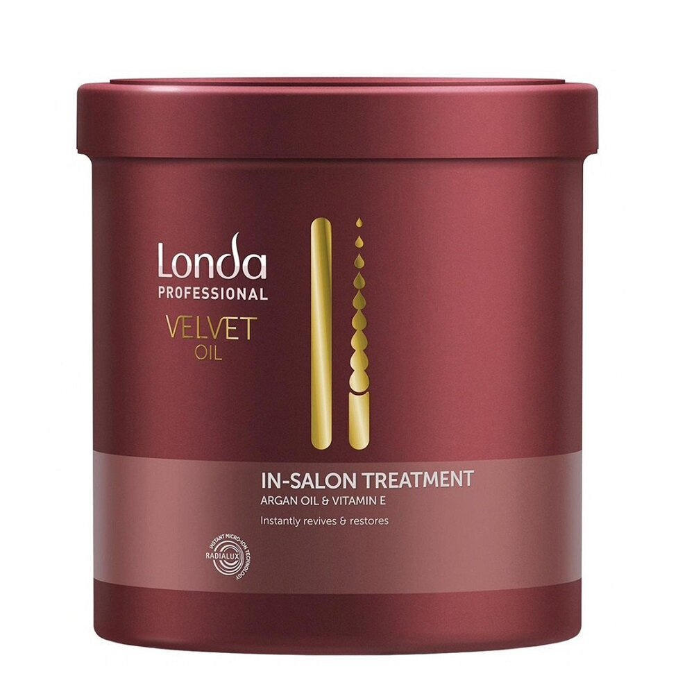 Plaukų kaukė Londa Professional Velvet Oil Treatment, 750ml kaina ir informacija | Priemonės plaukų stiprinimui | pigu.lt