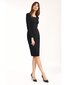 Suknelė moterims Nife S191, juoda цена и информация | Suknelės | pigu.lt