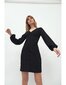 Suknelė moterims Nife S170, juoda kaina ir informacija | Suknelės | pigu.lt