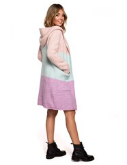 Kardiganas moterims Be Knit BK072, rožinis kaina ir informacija | Megztiniai moterims | pigu.lt