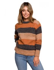 Megztinis moterims Be Knit BK071, rudas kaina ir informacija | Megztiniai moterims | pigu.lt