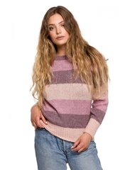 Megztinis moterims Be Knit BK071, rožinis kaina ir informacija | Megztiniai moterims | pigu.lt