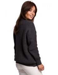 Megztinis moterims BeKnit BK052, pilkas kaina ir informacija | Megztiniai moterims | pigu.lt