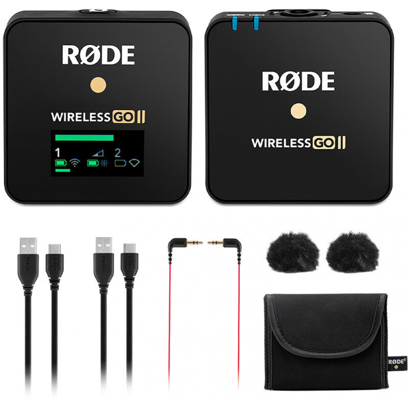 Rode mikrofonas Wireless Go II Single kaina ir informacija | Mikrofonai | pigu.lt