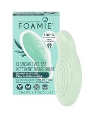 Твердое средство для очищения лица Foamie Aloe You Vera Much, 60 г цена и информация | Средства для очищения лица | pigu.lt