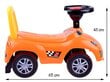 Paspiriama vaikiška mašinėlė - oranžinė цена и информация | Žaislai kūdikiams | pigu.lt