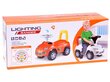 Paspiriama vaikiška mašinėlė - oranžinė kaina ir informacija | Žaislai kūdikiams | pigu.lt