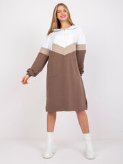 Платье женское, коричневое. цена и информация | Платья | pigu.lt