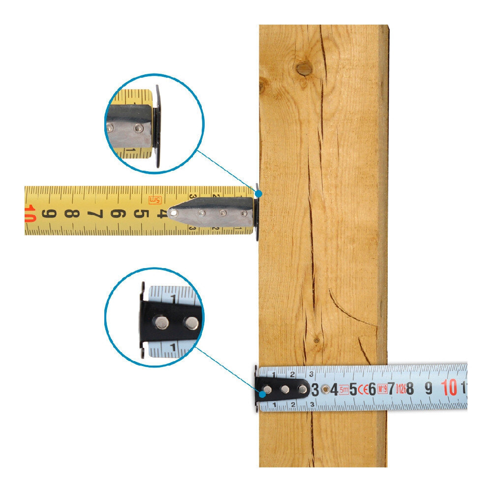 Matavimo juosta Ferrestock, 25 mm kaina ir informacija | Mechaniniai įrankiai | pigu.lt