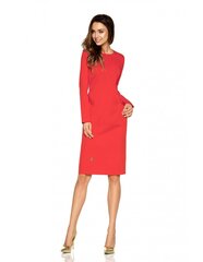 Элегантное деловое платье L274 красное цена и информация | Платья | pigu.lt