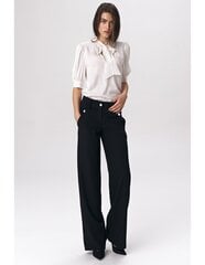 Черные брюки палаццо - SD38 цена и информация | Женские брюки | pigu.lt