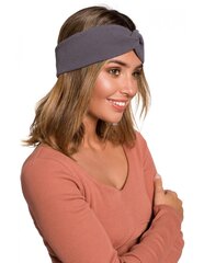 Крестообразная повязка на голову - антрацит цена и информация | Женские шапки | pigu.lt
