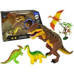 Dinozaurų rinkinys Lean toys Tyrannosaurus Rex kaina ir informacija | Žaislai berniukams | pigu.lt