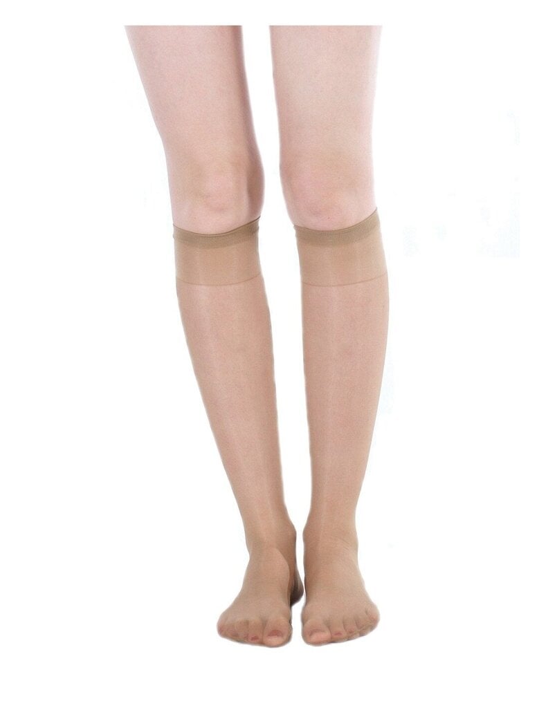 Kojinės moterims Knittex, smėlio spalvos цена и информация | Moteriškos kojinės | pigu.lt