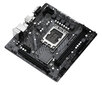 ASRock H610M-HVS - motherboard - micro ATX - LGA1700 Socket - H610 kaina ir informacija | Pagrindinės plokštės | pigu.lt