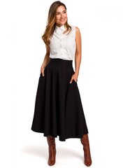 Sijonas moterims Style S196, juodas цена и информация | Юбки | pigu.lt
