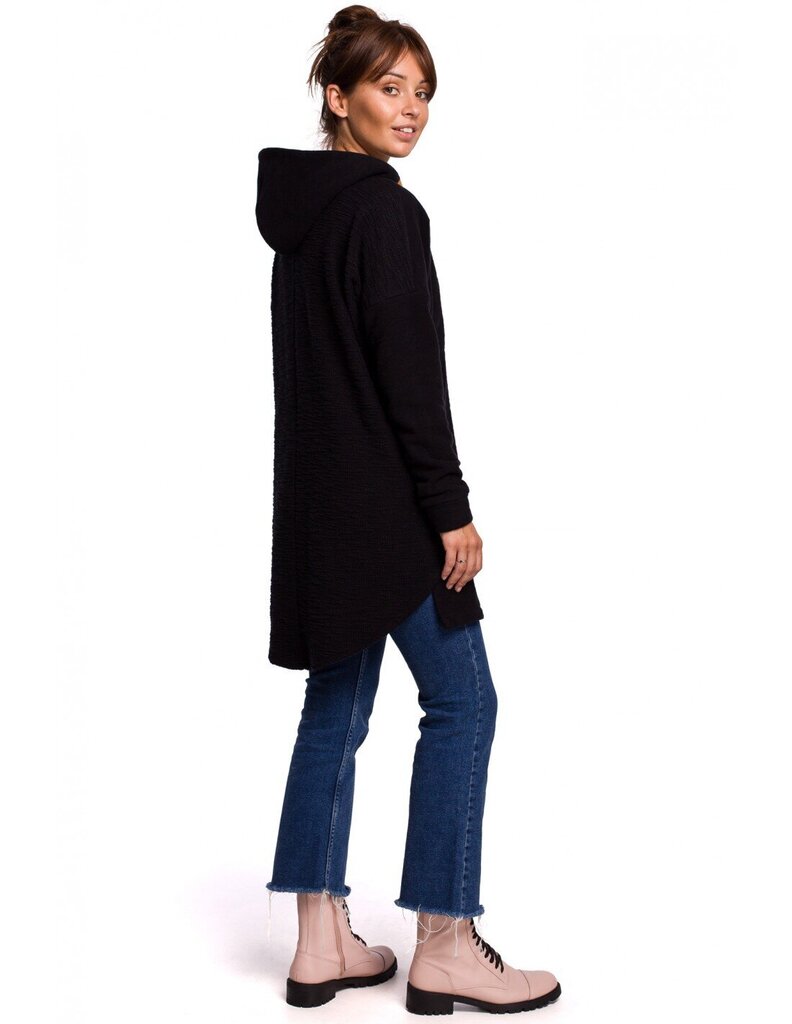 Džemperis moterims BE B176, juodas цена и информация | Džemperiai moterims | pigu.lt
