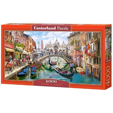 Dėlionė Castorland Charms of Venice, 4000 det. kaina ir informacija | Dėlionės (puzzle) | pigu.lt