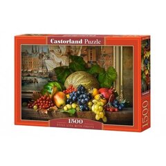 Пазл Castorland Puzzle Still Life With Fruits 1500 д. цена и информация | Пазлы | pigu.lt