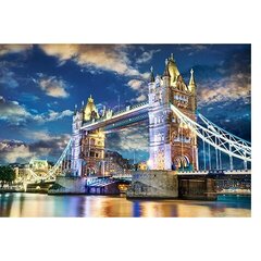 Dėlionė Castorland London Tower Bridge England, 1500 det. kaina ir informacija | Dėlionės (puzzle) | pigu.lt