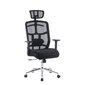 Biuro kėdė Techly, pasukama, reguliuojamas aukštis, ventiliuojama, juoda цена и информация | Biuro kėdės | pigu.lt