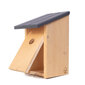 Inkilas paukščiams Vanes, pilku stogeliu, 21.5x16x31 cm kaina ir informacija | Inkilai, lesyklėlės, narvai | pigu.lt