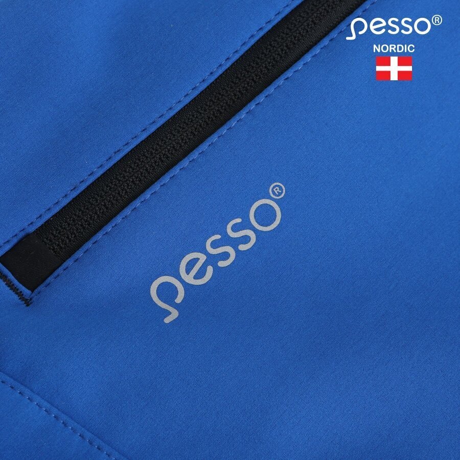 Striukė SoftShell Pesso Acropolis, mėlyna kaina ir informacija | Darbo rūbai | pigu.lt