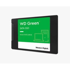 SSD|WESTERN DIGITAL|Green|1TB|SATA 3.0|SLC|Read speed 545 MBytes/sec|2,5"|MTBF 1000000 hours|WDS100T3G0A цена и информация | Жёсткие диски (SSD, HDD) | pigu.lt