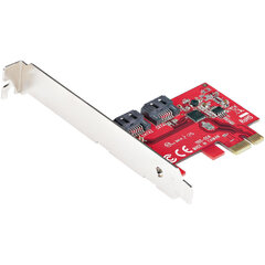 PCI korta Startech Sata PCIE CARD 2 kaina ir informacija | Pagrindinės plokštės | pigu.lt