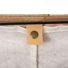 Bambuko skalbinių krepšys, 40x50cm kaina ir informacija | Vonios kambario aksesuarai | pigu.lt