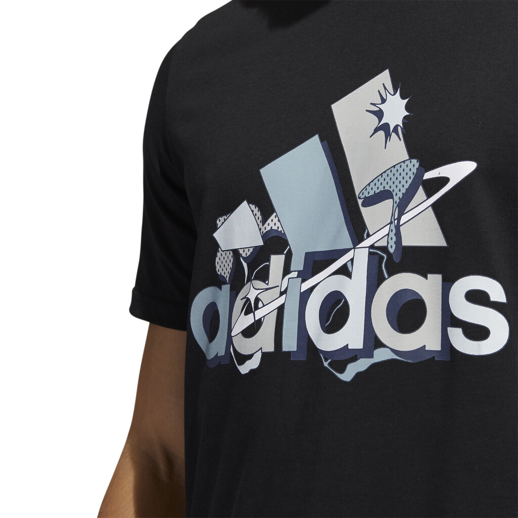 Marškinėliai vyrams Adidas Fluid Bos G HE4809 kaina ir informacija | Vyriški marškinėliai | pigu.lt