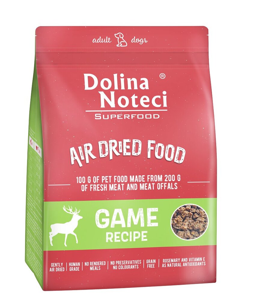 Dolina Noteci Superfood su elniena, 1 kg kaina ir informacija | Sausas maistas šunims | pigu.lt