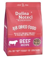 Dolina Noteci Superfood su jautiena, 1 kg kaina ir informacija | Sausas maistas šunims | pigu.lt