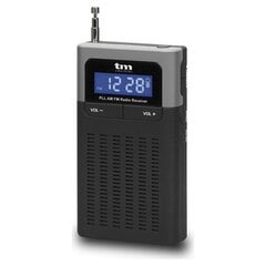 Портативное радио TM Electron Чёрный цена и информация | Радиоприемники и будильники | pigu.lt